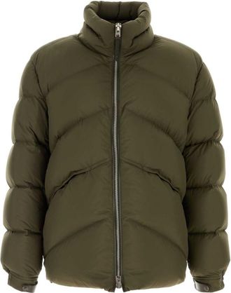 Tom Ford Green Mock Collar Jacket