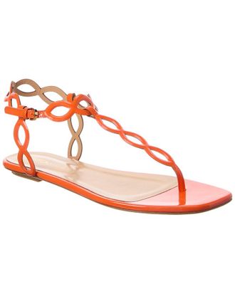 Sergio Rossi Mermaid Patent Sandal