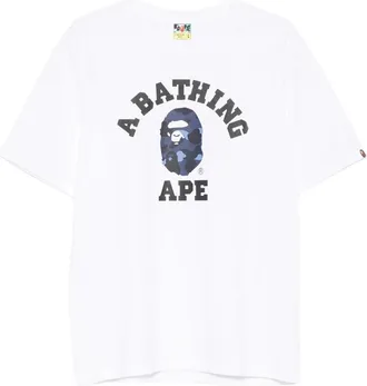A Bathing Ape A Bathing Ape, Uomo, Top, Bianco, L, new
