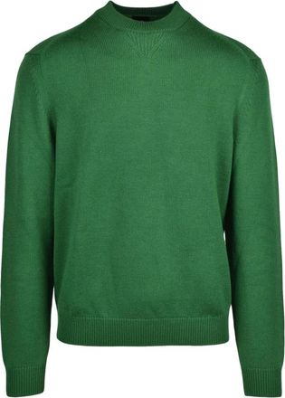 A|X Armani Exchange Trui met ronde hals - Heren - Truien - Groen - Maat: S Katoen
