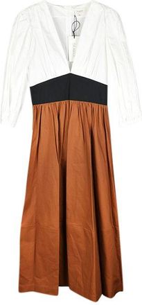 Isa Arfen V-Neck Tri-Colour Dress Size XXS