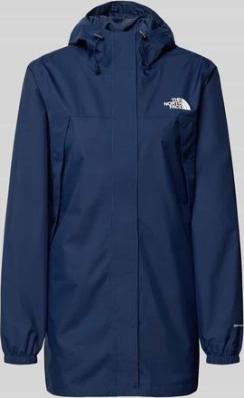 The North Face Regular Fit Parka mit Logo-Print Modell Antora in Marine, Gr&ouml;&szlig;e XL