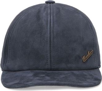 Borsalino Blue Logo Baseball Hat