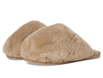 Free People Snowball Slippers Womens Slippers Taupe Faux Fur : EU 41 (US Womens 11) M