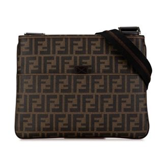 Fendi Pre-owned Cross Body Bags, female, Brown, Size: ONE SIZE Pre-owned Vertical Bag