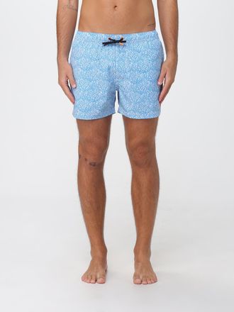 Save The Duck Boxer da mare con stampa grafica e vita elasticizzata con coulisse