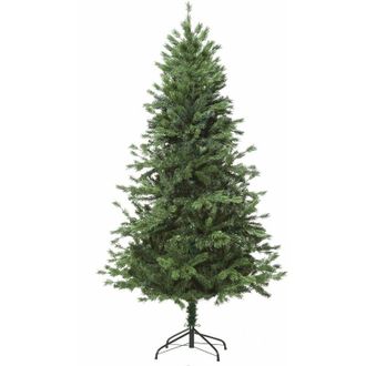 HOMCOM &Aacute;rbol De Navidad &Oslash;75x150 Cm Artificial Con 440 Ramas Pe Tridente Y Pvc Individual Y Base Plegable &Aacute;rbol Navide&ntilde;o Decorativo Exteriores Interiores