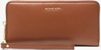 Michael Kors Jet Set Travel Large Leather Continental Wallet