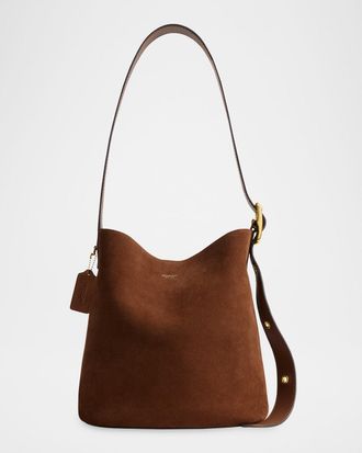 Coach Bleecker Suede Bucket Bag