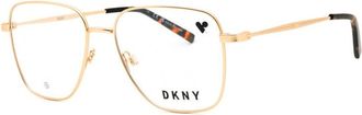 DKNY DK1031 717 Satin Gold 54mm