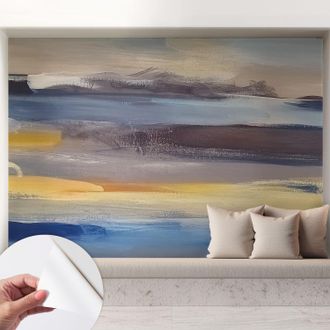 Tulup Fotomurale Adesivo - Parete Decorativa - Decorazione Casa - Stile Moderno Parete - Paesaggio Tranquillo 208x146 Cm