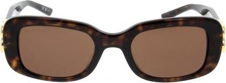 Balenciaga Stijlvolle zonnebril voor modieuze uitstraling - unisex - Zonnebrillen - Bruin - ONE Size - Accessoires