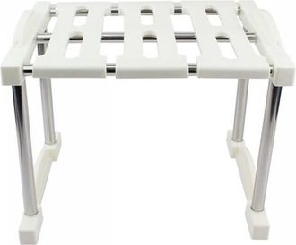 Trade Shop Trade Shop - Mensola Sovrapponibile Salvaspazio Impilabile Organizer Cucina Armadio Mobili 27
