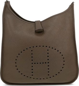 Herm&egrave;s 2019 pre-owned Evelyne III schoudertas - Bruin