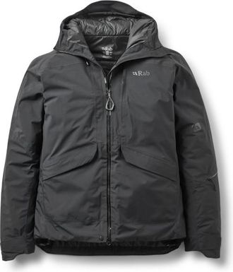 RAB Novaline Jacket Skijacke f&uuml;r Damen | grau/schwarz