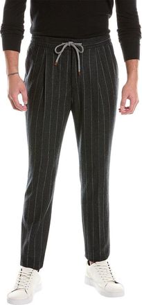 Brunello Cucinelli Leisure Fit Wool Trouser