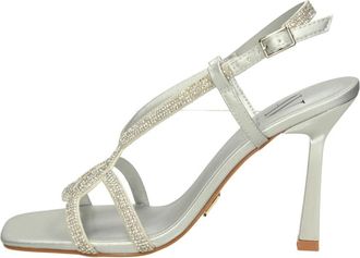 Albano Plateauhak sandalen - Dames - Sandalen met hakken - Grijs - 37 EU - Schoenen