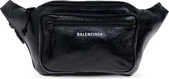 Balenciaga Explorer Heuptas - Heren - Heuptassen - Zwart - ONE Size - Leer - Tassen