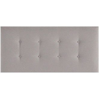 Colchones Aznar Cabezal De Cama Etna Tapizado En Tela Cama De 90 - Tostado-etna-(15)