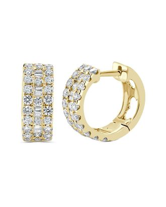 Sabrina Designs 14K 1.40 Ct. Tw. Diamond Hoops