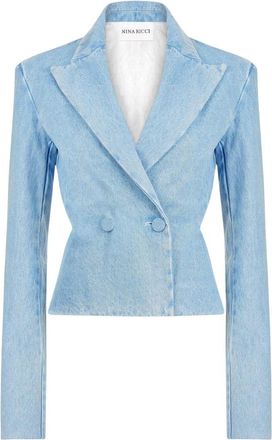 Nina Ricci Mujer, Chaquetas, Azul, Talla: 2XS