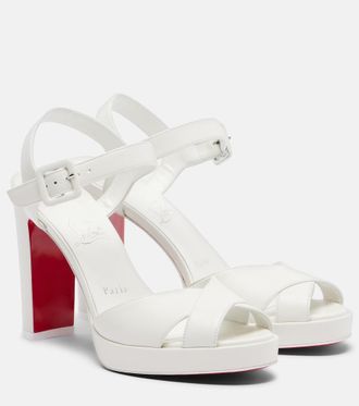 Christian Louboutin Sandalias Cora de piel