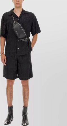 Alexander McQueen knee length bermuda shorts with side pockets
