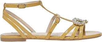 Liu Jo Schoenen, Dames, Beige, 39 EU, Leer, Sandy 08 Sandaal