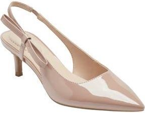 Bandolino Alilac Bow Slingback Pump in Blushy Pink at Nordstrom Rack, Size 6.5
