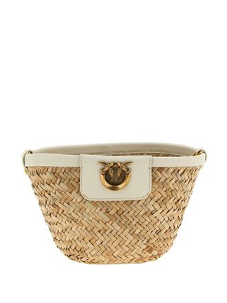Pinko Love Summer bucket-tas - Beige