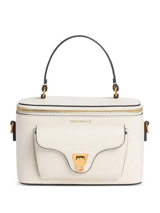 Coccinelle Beat Generation kleine crossbodytas - Wit