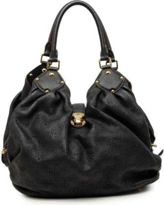 Louis Vuitton Pre-owned Mahina L - Dames - Vintage Schoudertas - Bruin - ONE Size - Leer - Vintage