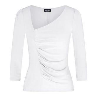 Giorgio Armani Mujer, Camisetas, Blanco, Talla: S