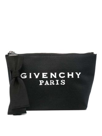 Givenchy Small pouch in canvas with bow