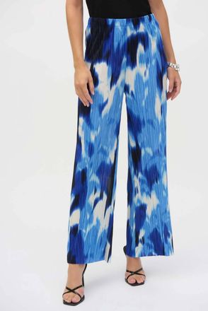 Joseph Ribkoff Relaxed Full-Length Pant In Cobalt