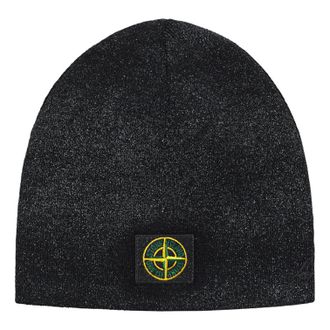 SUPREME FW23 Week10 STONE ISLAND Reflective Beanie Black SUP-FW23-2423