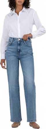 Kut from the Kloth Sienna High Rise Wide Leg Jean In Decisive