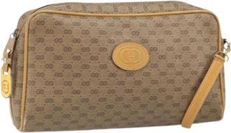 Gucci Pre-owned Plastic Clutch - Dames - Vintage Clutch - Beige - ONE Size - Vintage