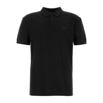 HUGO BOSS Hombre, Camisetas, Negro, Talla: M