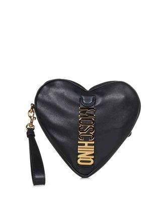 Moschino Heart Clutch