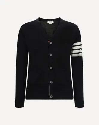 Thom Browne Virgin wool Cardigan Male 3