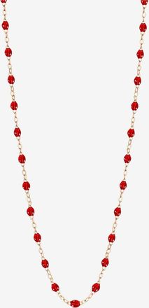 Gigi Clozeau Halskette aus Roségold und Harz Classique Gigi Rubis