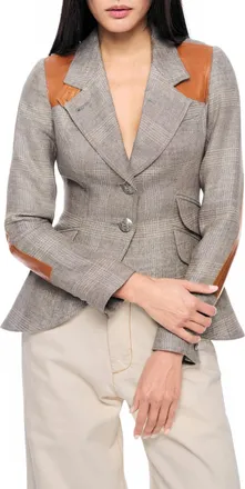 Smythe Duchess Blazer In Grey