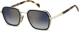 Eyewear by David Beckham DB 1194/G/S Rhl(1V) - male - Eyewear by David Beckham - Sunglasses - Yellow - 53 MM - Accessories
