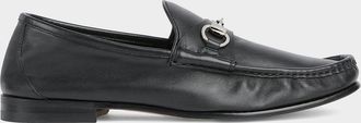 Gucci Men & apos;s Lugano Leather Loafers