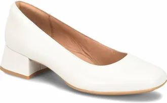 S&ouml;fft Womens Lillian Block Heel Pumps In Off White