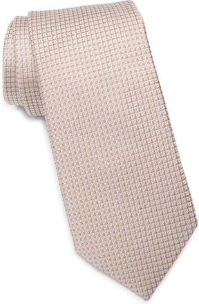 Nordstrom Ruty Micro Silk Tie in Taupe at Nordstrom