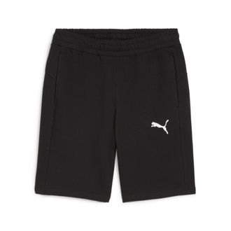 Puma Trainingsshorts PUMA TEAMGOAL CASUALS SHORTS, Damen, Gr. L, N-Gr, schwarz-weiss (puma schwarz, puma wei&szlig;), Sweatware, Obermaterial: 100% Baumwolle, un