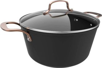 Cecotec Cecotec - Olla De 28cm De Aluminio Forjado, De 7,1 L De Capacidad. Con 4 Mm De Base Para Inducci&oacute;n Y Revestimiento Antiadherente De De Alta Calidad Pl