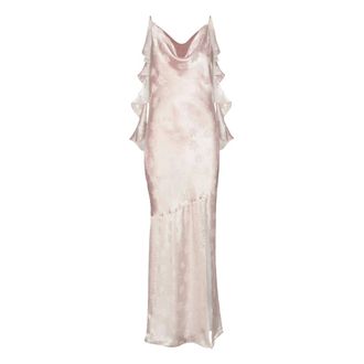 Rotate Rotate Birger Christensen, Dames, Jurken, Roze, Maat: S Viscose